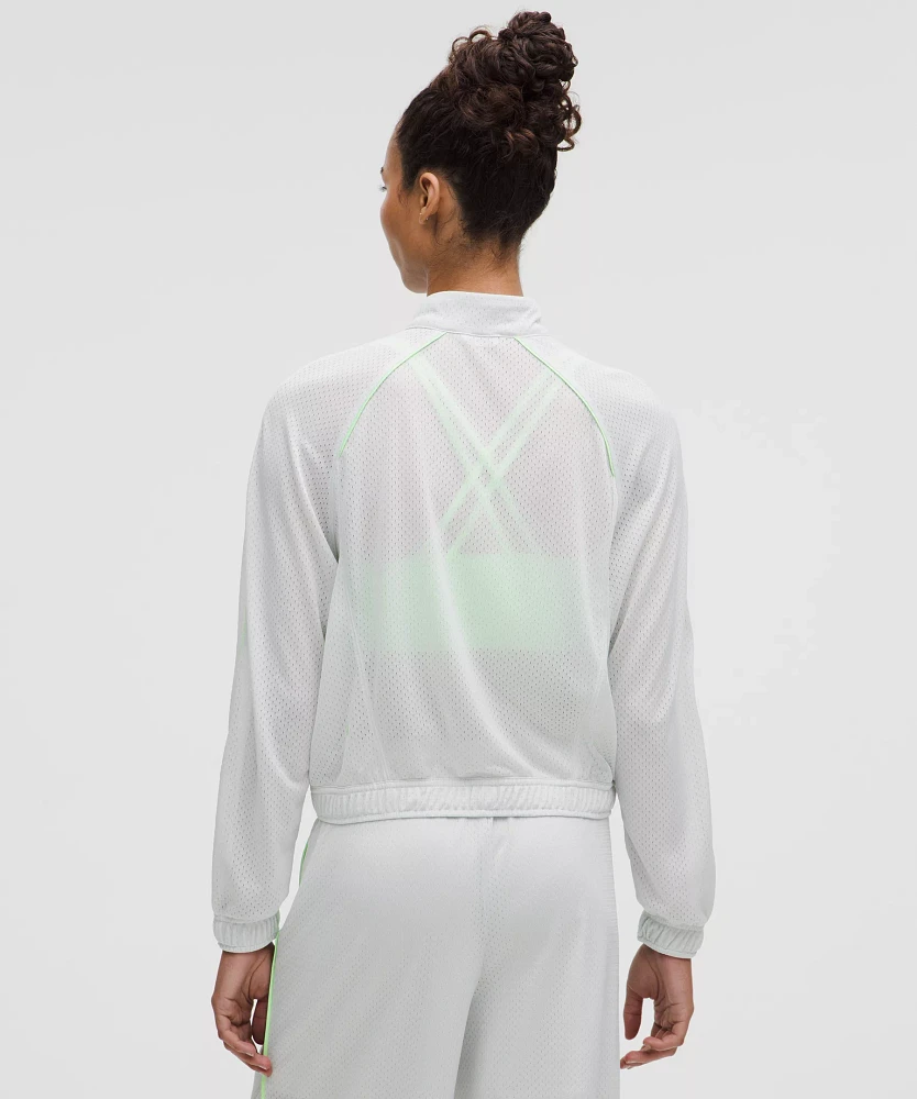 Mesh Full-Zip Training Jacket | Women's Coats & Jackets