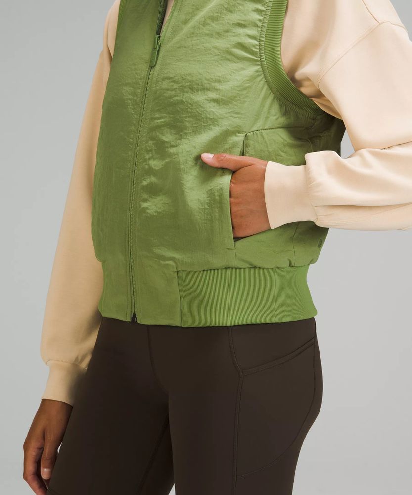 Non-Stop Bomber Vest | Women's Coats & Jackets