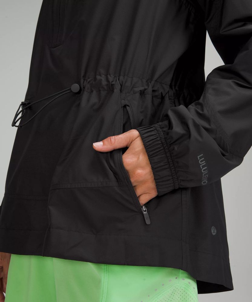 Cinch-Waist Half-Zip Running Jacket | Women's Coats & Jackets