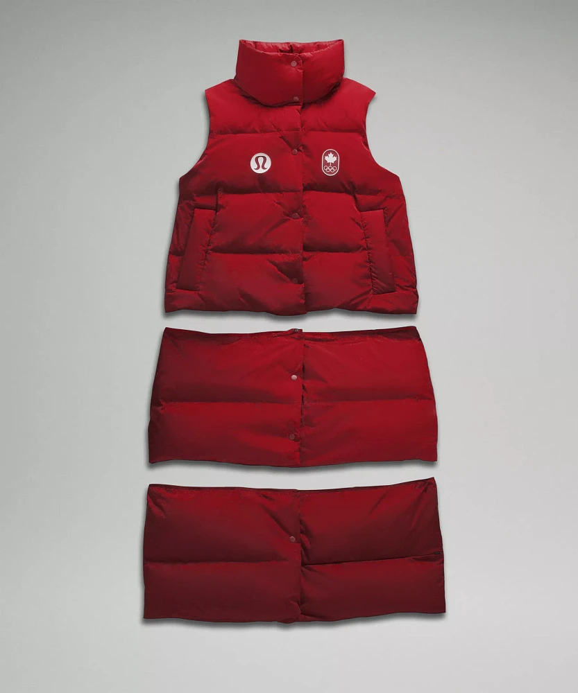 Team Canada 22 Women's Transformable Parka Vest *COC Logo | Coats & Jackets