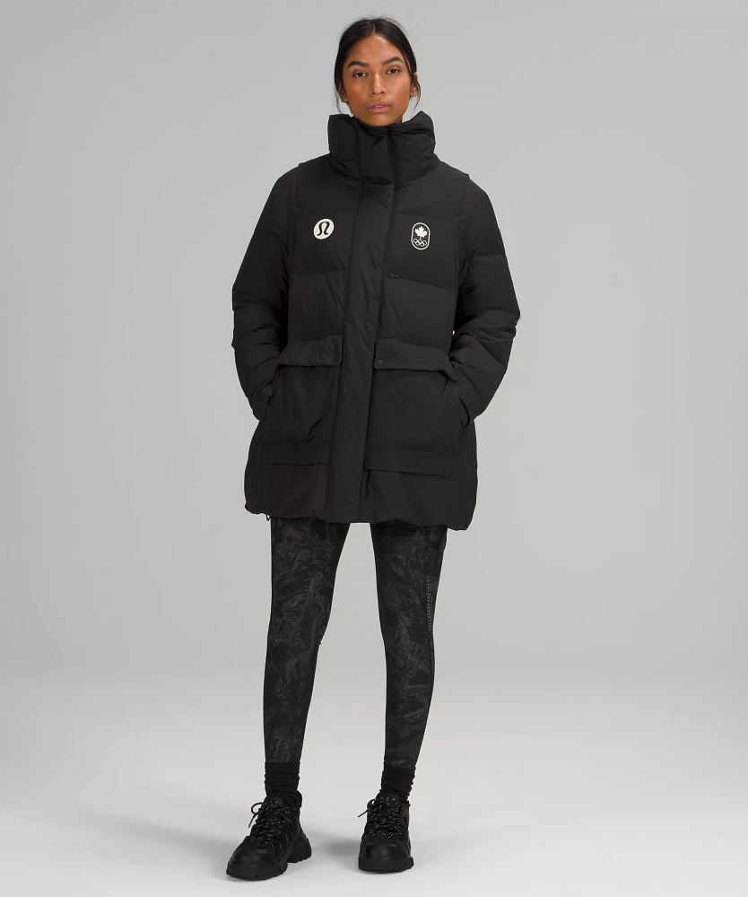 Team Canada 22 Women's Down Jacket *COC Logo | Coats & Jackets