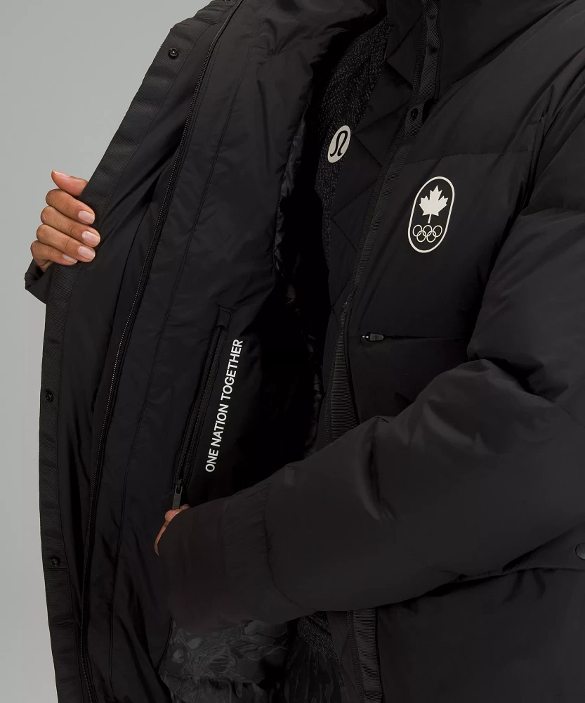 Team Canada 22 Women's Down Jacket *COC Logo | Coats & Jackets