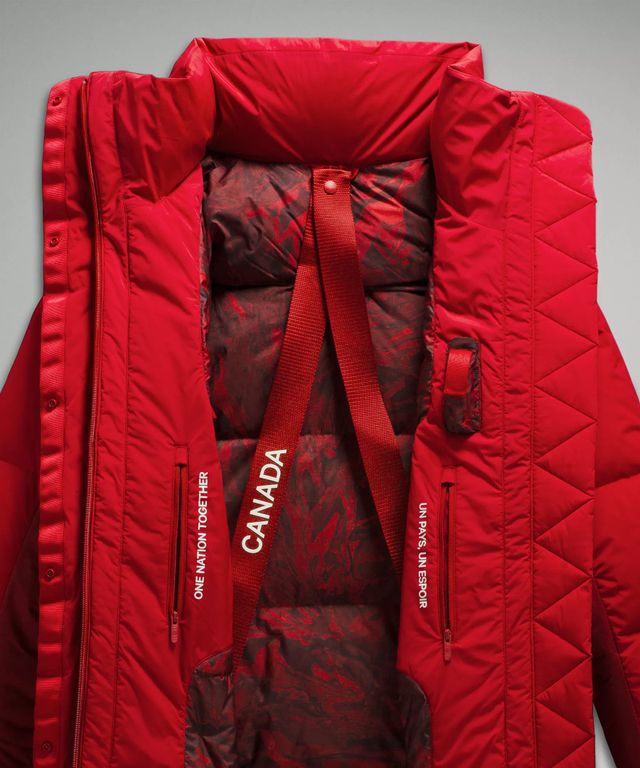 Team Canada 22 Women's Down Jacket *COC Logo