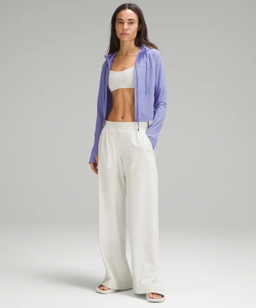 Lululemon athletica Cropped Define Mesh Jacket *Nulu