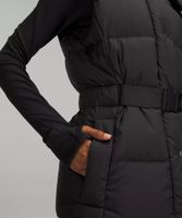 Wunder Puff Belted Waist Vest | Women's Coats & Jackets