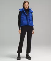 Wunder Puff 600-Down-Fill Cropped Vest | Women's Coats & Jackets