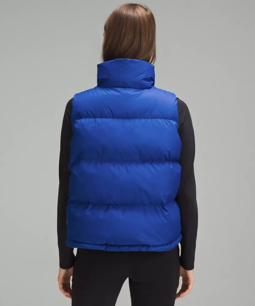 Wunder Puff 600-Down-Fill Cropped Vest | Women's Coats & Jackets