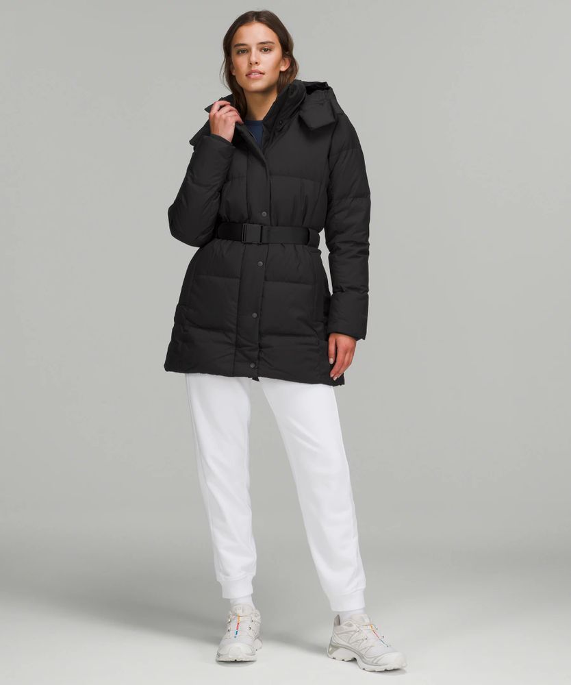 Wunder Puff Belted Waist 600-Down-Fill Jacket | Women's Coats & Jackets