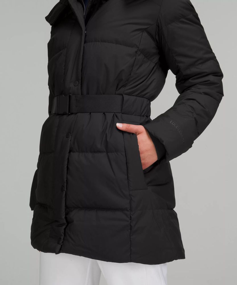 Wunder Puff Belted Waist 600-Down-Fill Jacket | Women's Coats & Jackets