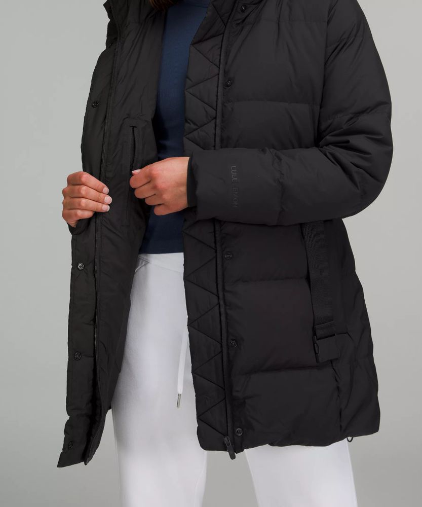 Wunder Puff Belted Waist 600-Down-Fill Jacket | Women's Coats & Jackets