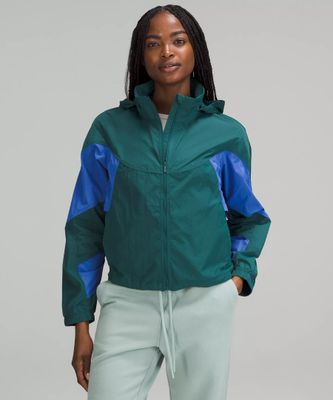 Evergreen Cropped Full-Zip Hoodie | Women's Coats & Jackets
