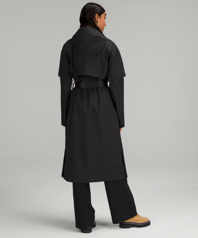 Belted Rain Trench Coat | Women's Coats & Jackets