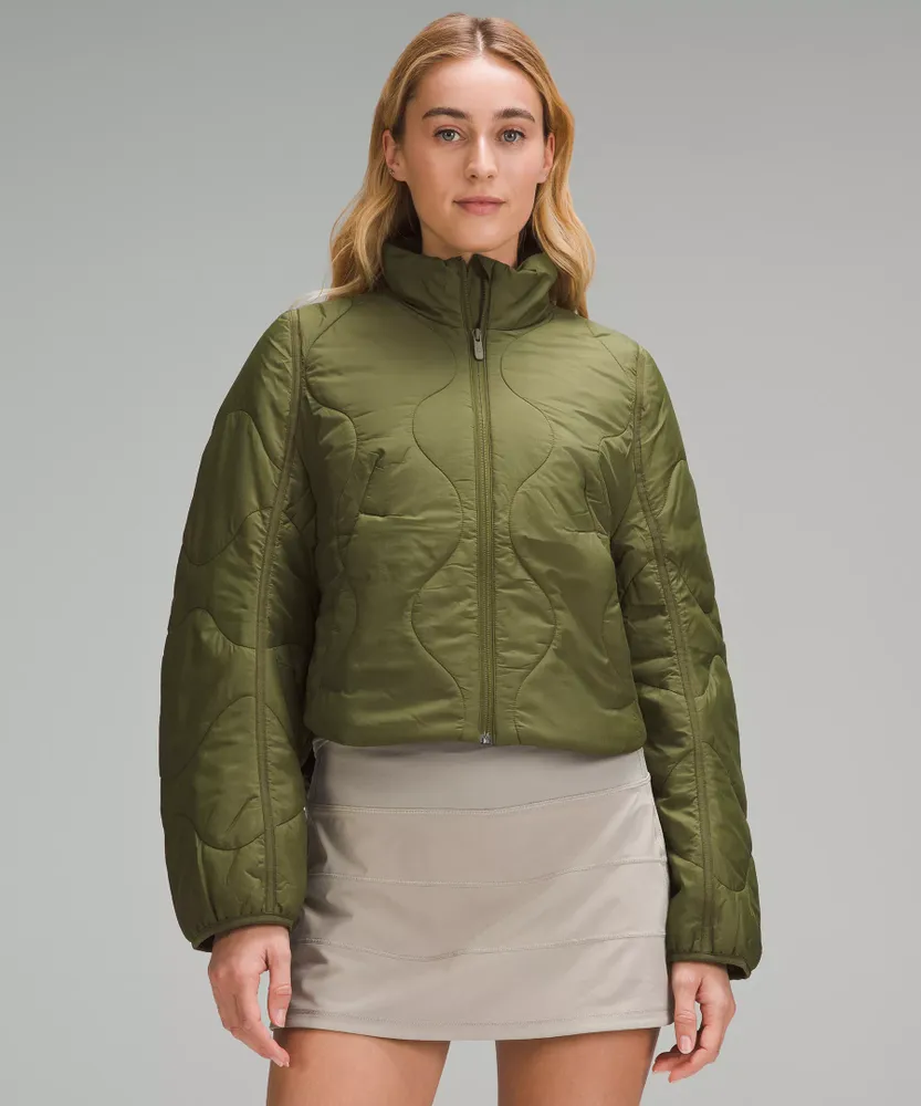 Lululemon athletica Quilted Light Insulation Cropped Jacket, Women's Coats  & Jackets
