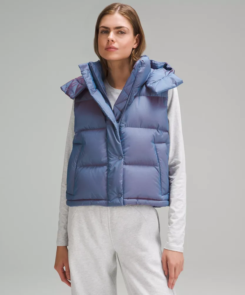 Wunder Puff Cropped Vest, Women's Coats & Jackets