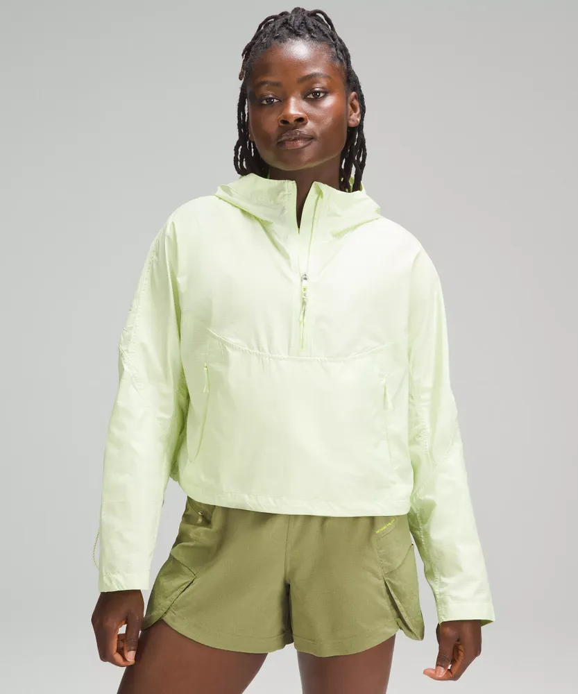 lululemon athletica Fleece + Ripstop Hiking Vest in Green