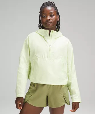 Cinch-Back Half-Zip Hiking Pullover | Women's Coats & Jackets