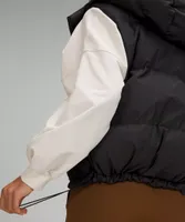 Wunder Puff 600-Down-Fill Cropped Vest | Women's Coats & Jackets
