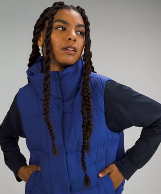 Wunder Puff Cropped Vest | Women's Coats & Jackets