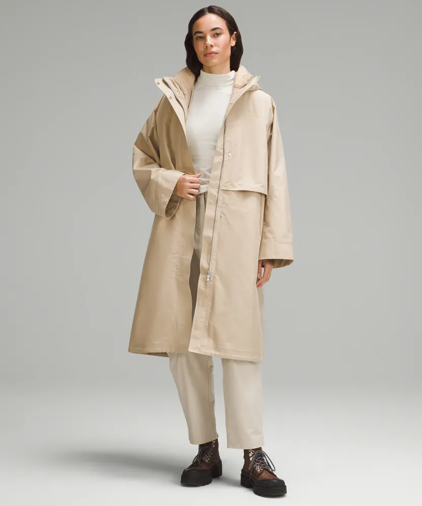lululemon athletica, Jackets & Coats, Lululemon Womens Hooded Nylon  Jacket Size