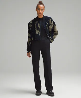 lululemon lab Women's Fleece Bomber Jacket | Coats & Jackets