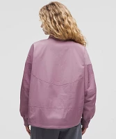 Lightweight Hem-Cinch Bomber Jacket | Women's Coats & Jackets