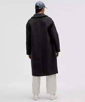 Relaxed-Fit Wool Overcoat | Women's Coats & Jackets