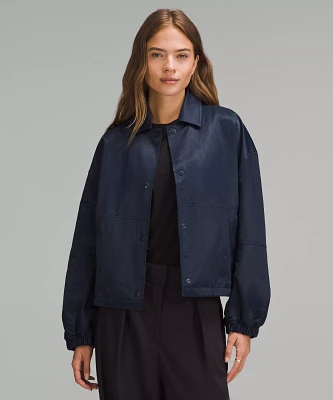 Cropped Coach's Jacket | Women's Coats & Jackets