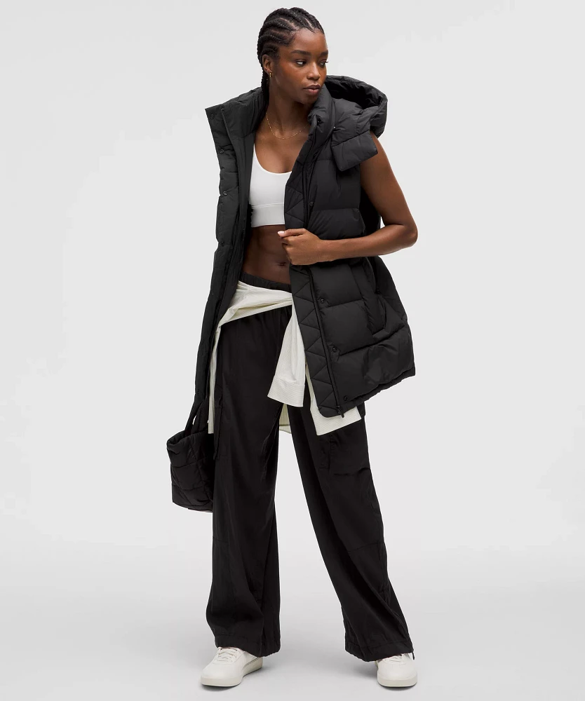 Wunder Puff Mid-Length Vest | Women's Coats & Jackets