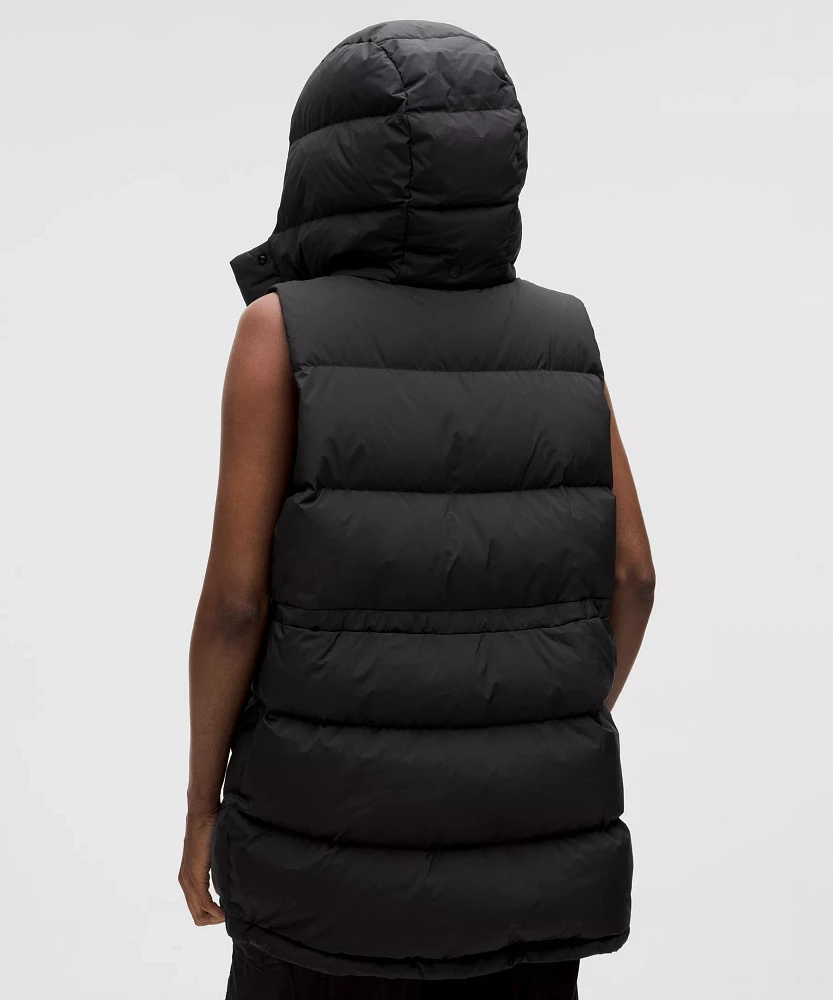 Wunder Puff Mid-Length Vest | Women's Coats & Jackets