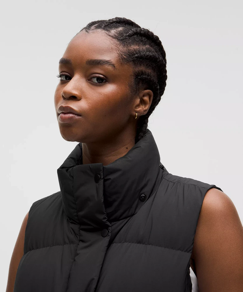 Wunder Puff Mid-Length Vest | Women's Coats & Jackets