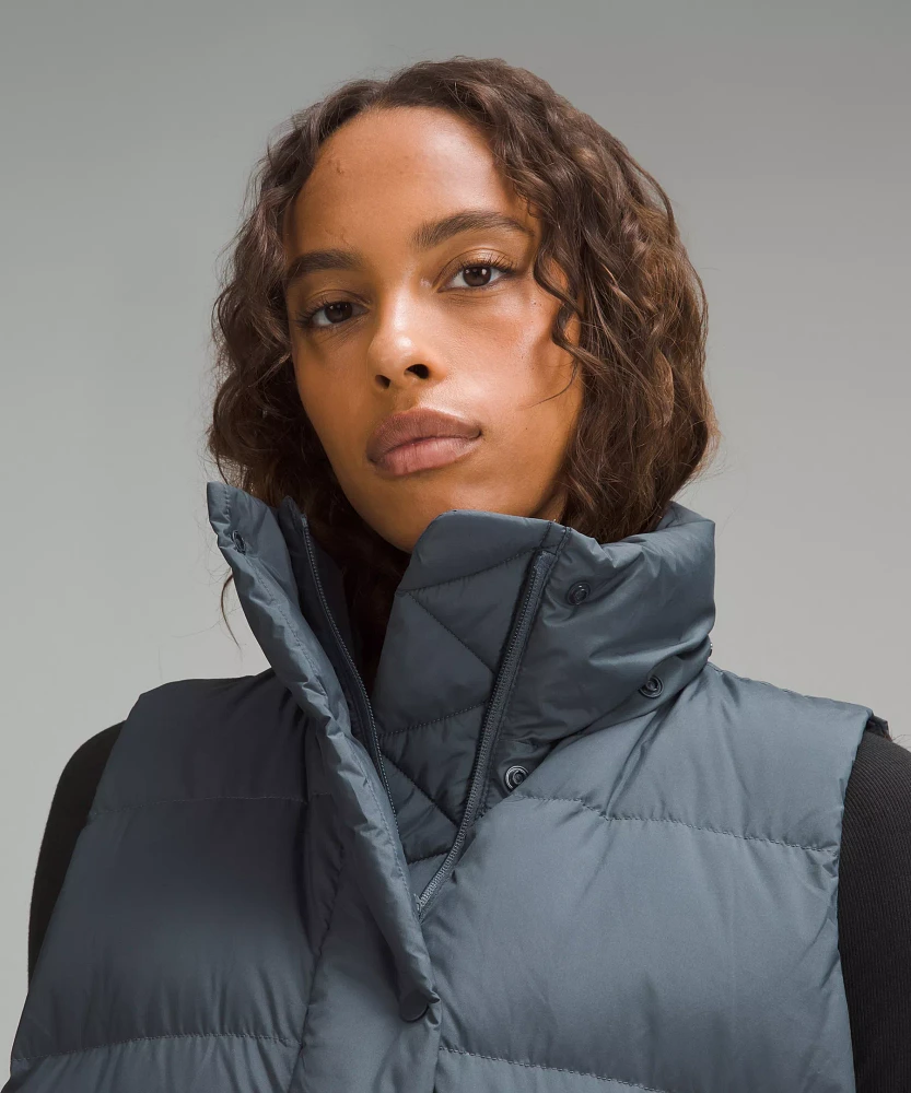 Wunder Puff Mid-Length Vest | Women's Coats & Jackets