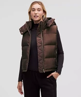 Wunder Puff Cropped Vest *Iridescent | Women's Coats & Jackets