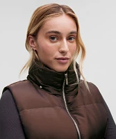 Wunder Puff Cropped Vest *Iridescent | Women's Coats & Jackets