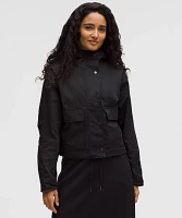 Cropped Utility Windbreaker | Women's Coats & Jackets