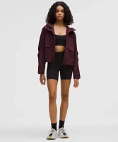 Cropped Utility Windbreaker | Women's Coats & Jackets