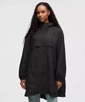 Lightweight Mid-Length Hooded Coat | Women's Coats & Jackets