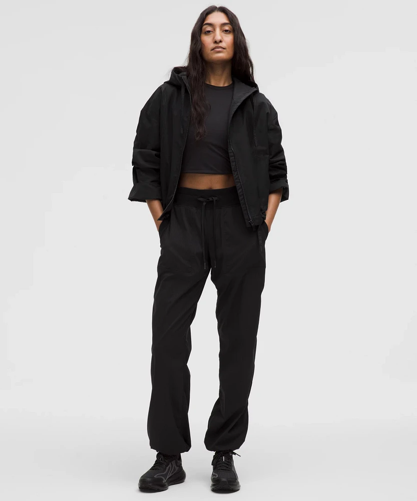 Water-Resistant Cropped Hooded Jacket | Women's Coats & Jackets