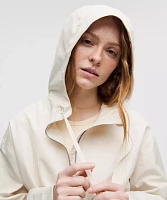 Water-Resistant Cropped Hooded Jacket | Women's Coats & Jackets