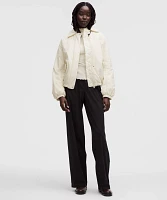 Insulated Oversized Collared Jacket | Women's Coats & Jackets
