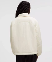 Insulated Oversized Collared Jacket | Women's Coats & Jackets