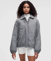 Insulated Oversized Collared Jacket | Women's Coats & Jackets