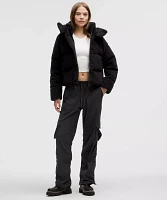 Wunder Puff Cropped Jacket *Textured Fleece | Women's Coats & Jackets