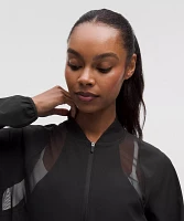 Mesh-Ventilated Tennis Jacket | Women's Coats & Jackets
