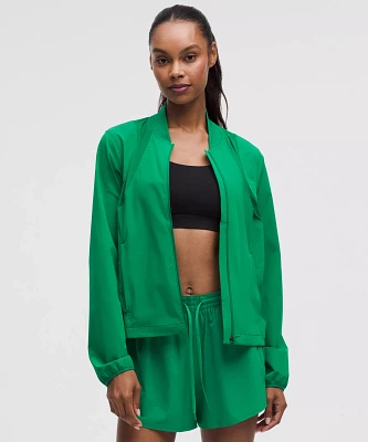 Mesh-Ventilated Tennis Jacket | Women's Coats & Jackets