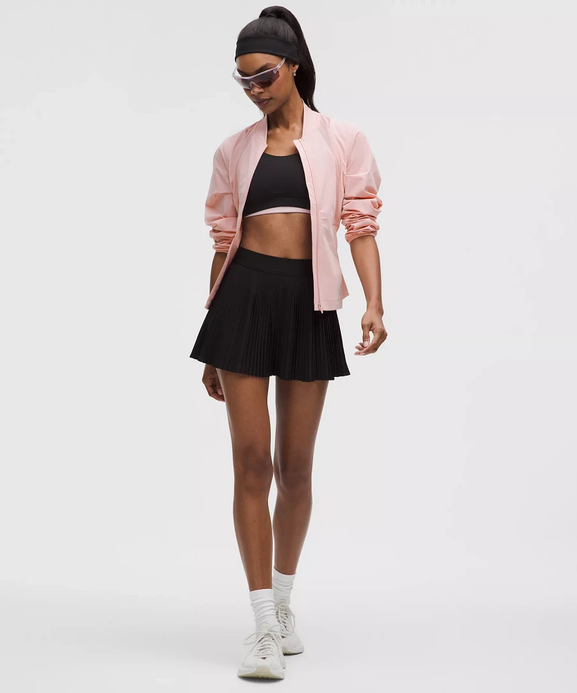 Mesh-Ventilated Tennis Jacket | Women's Coats & Jackets