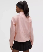 Mesh-Ventilated Tennis Jacket | Women's Coats & Jackets