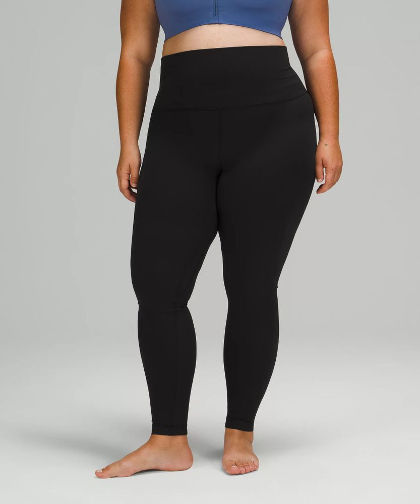Buy the Lululemon Women's High Rise Gray Yoga/Activewear Pants