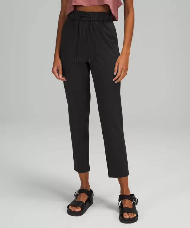 Lululemon athletica Stretch Woven High-Rise Wide-Leg Cropped Pant