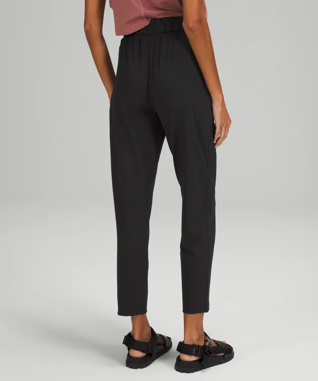 Lulu Brand Substitutes Tapered Leg Mid Rise Pant 7/8 Length Luxtreme Hiking  Pants Running Pants Yoga Pants Running Pants - AliExpress