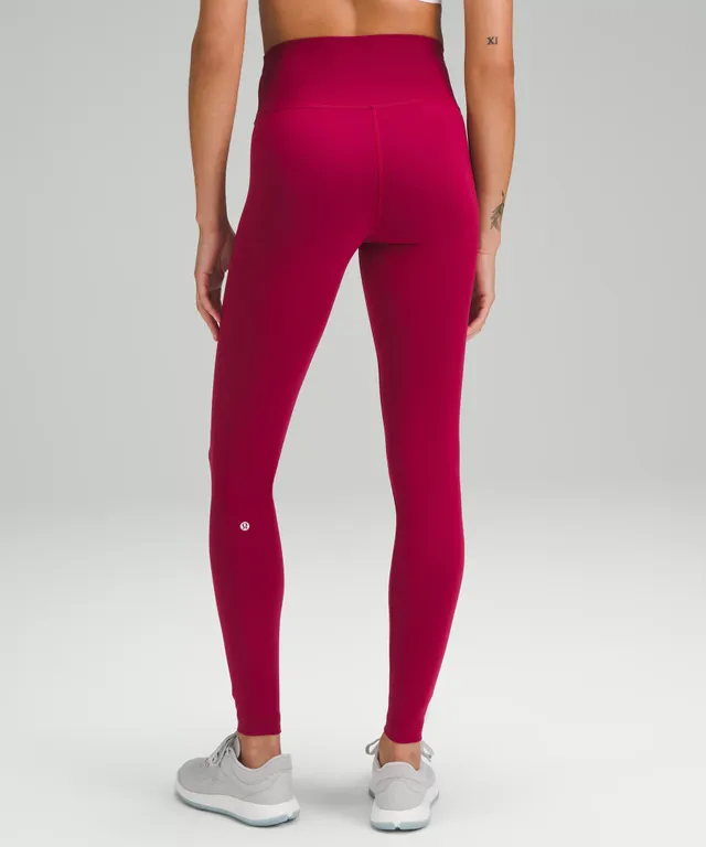 lululemon athletica, Pants & Jumpsuits, Lululemon Zone In Seamless Tight  In Cranberry Size 2